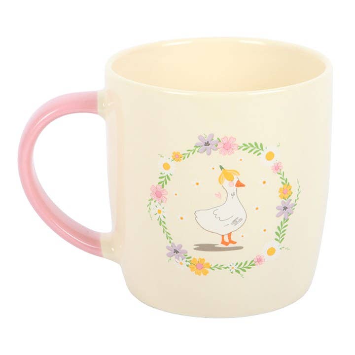 Mug Canard Floral