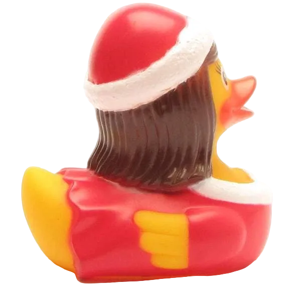 Santa's rubber duck - rubber duck