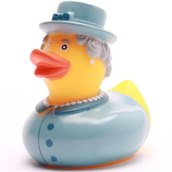 Canard Reine Elizabeth II - bleu