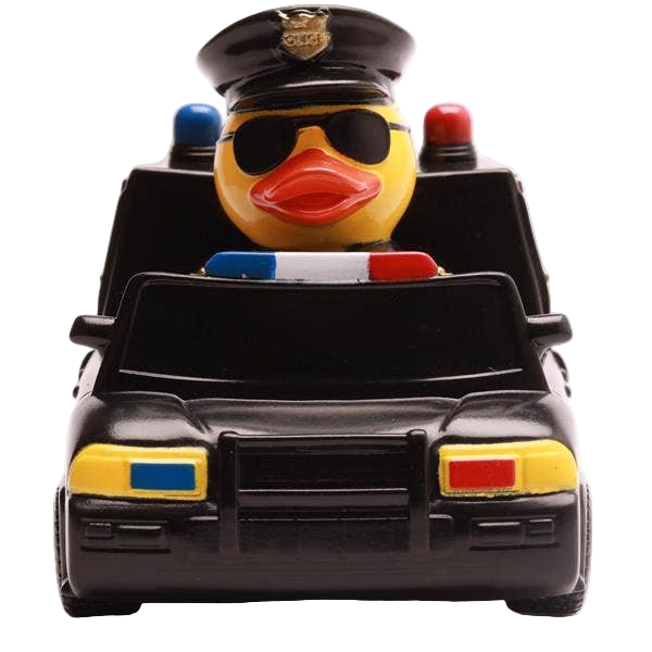 Duck Police Car