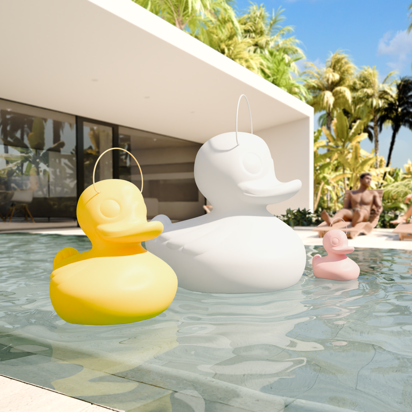 Entenlampe „Die Enten-Enten-Lampe“ (MEGA)