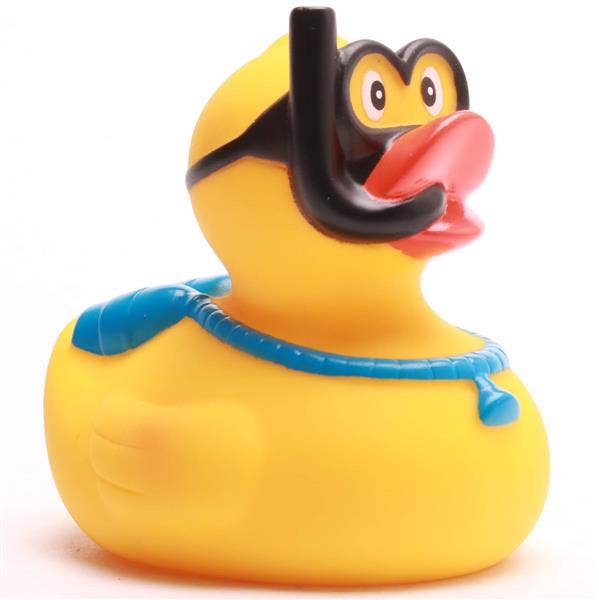 Canard Plongeur avec bouteille d'oxygène