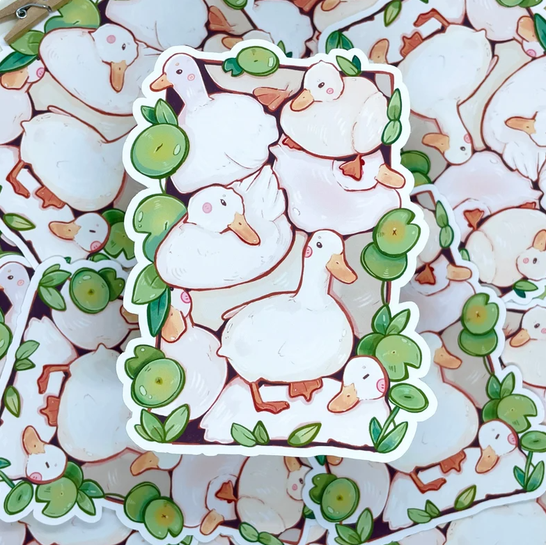 Entenhaufen Sticker