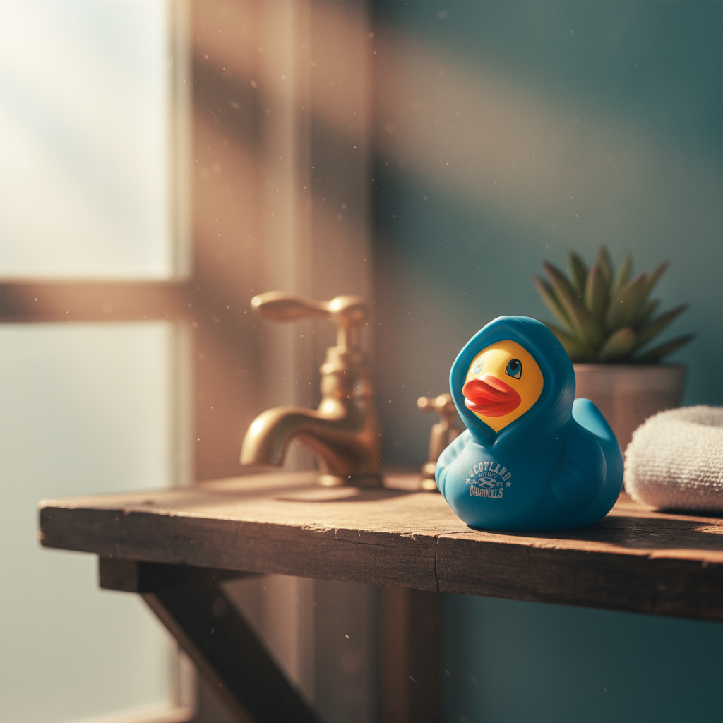 Duck Hoodie Schottland - Blau