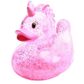 XL Pink Glitzernde Einhorn-Ente