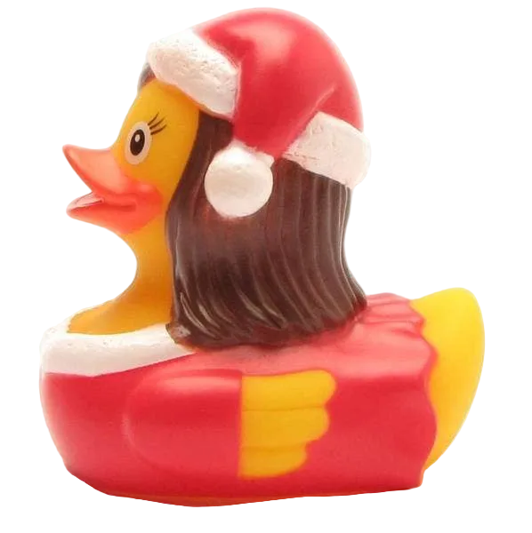Santa's rubber duck - rubber duck