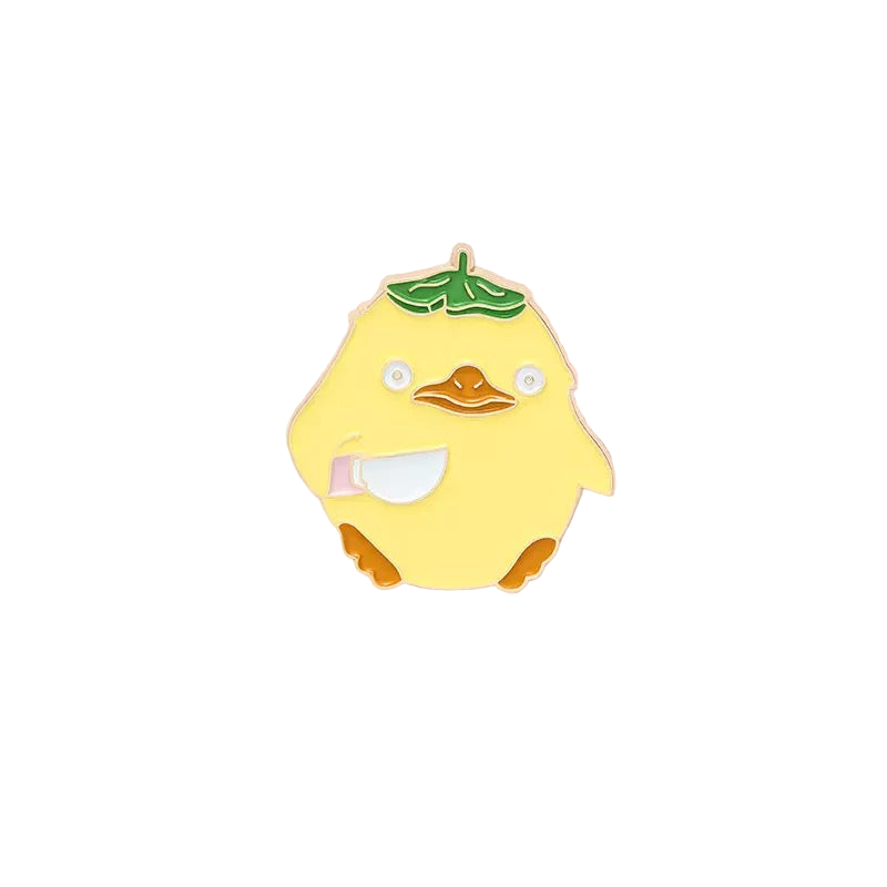 Ginko mes eenden dennen