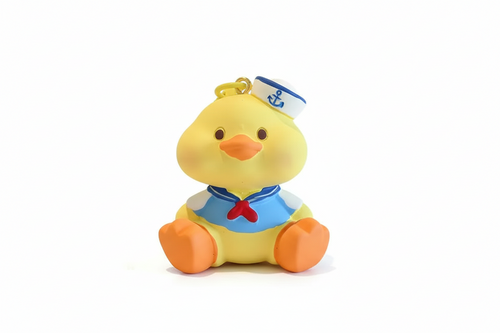 Keychain in de mariene eend