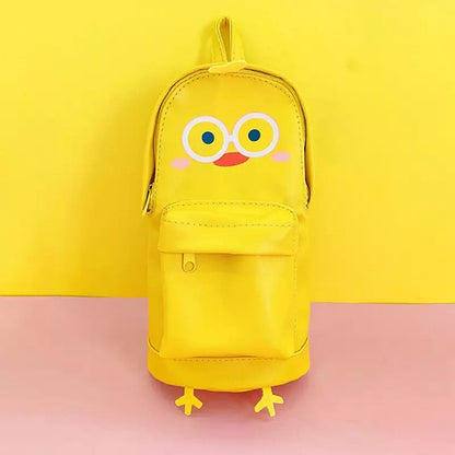 Federmäppchen Mini Rucksack Ente Brille