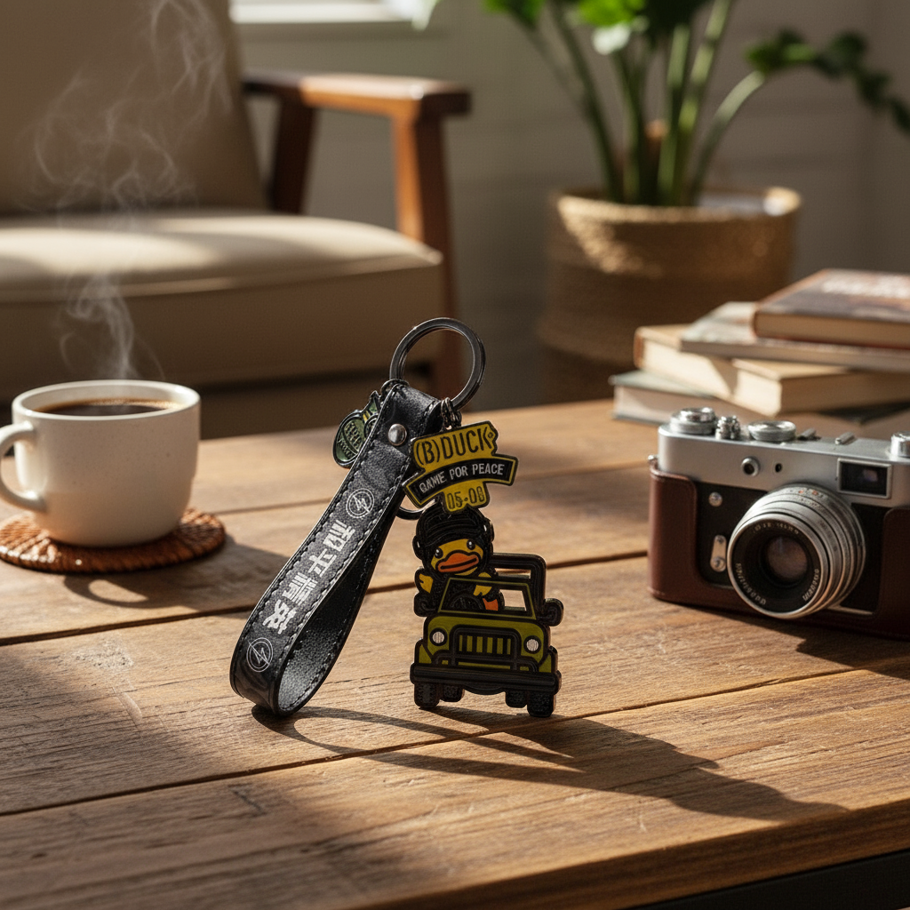 Militaire Duck Sleutelhanger