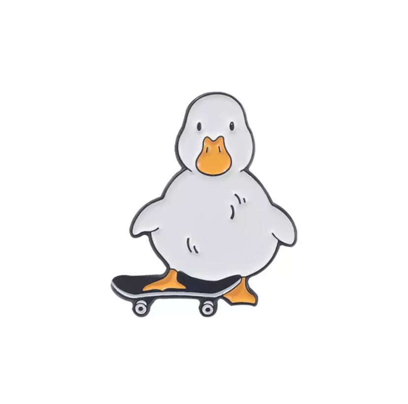 pins-canard-blanc-skateur-cdb