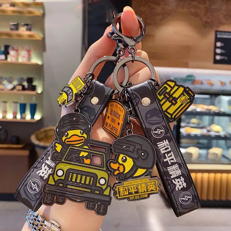 Militaire Duck Sleutelhanger