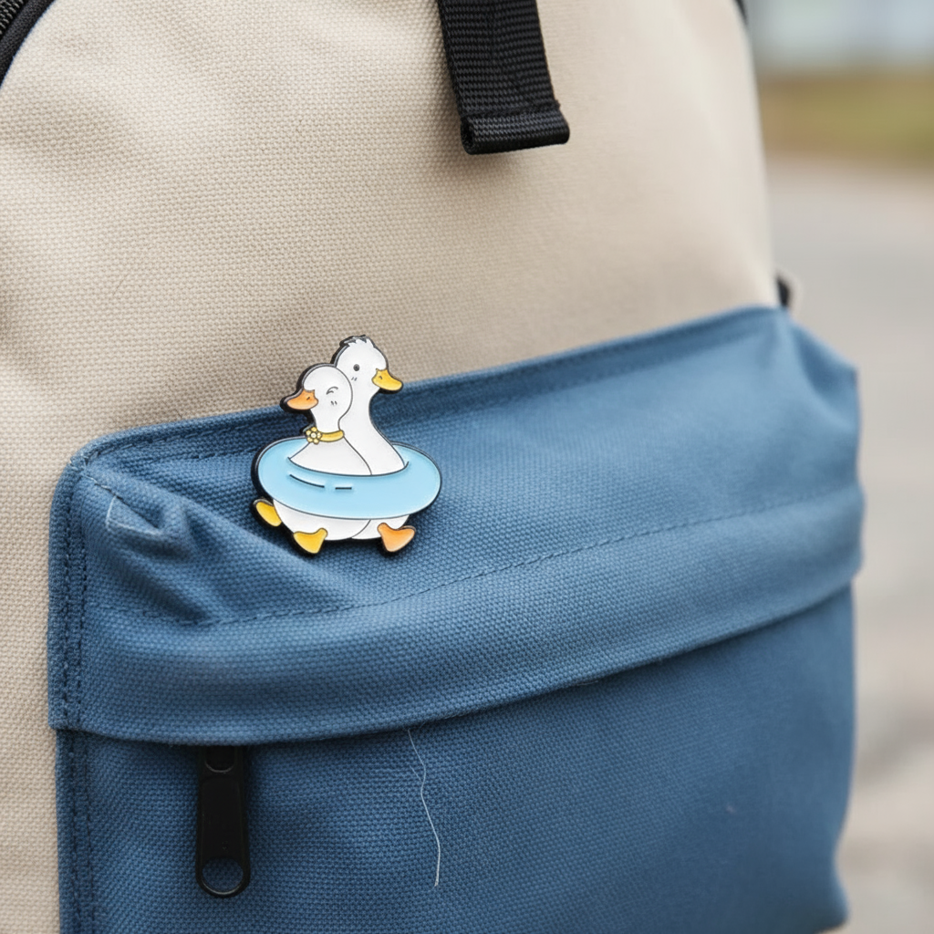 Pins Canards Blancs Bouée