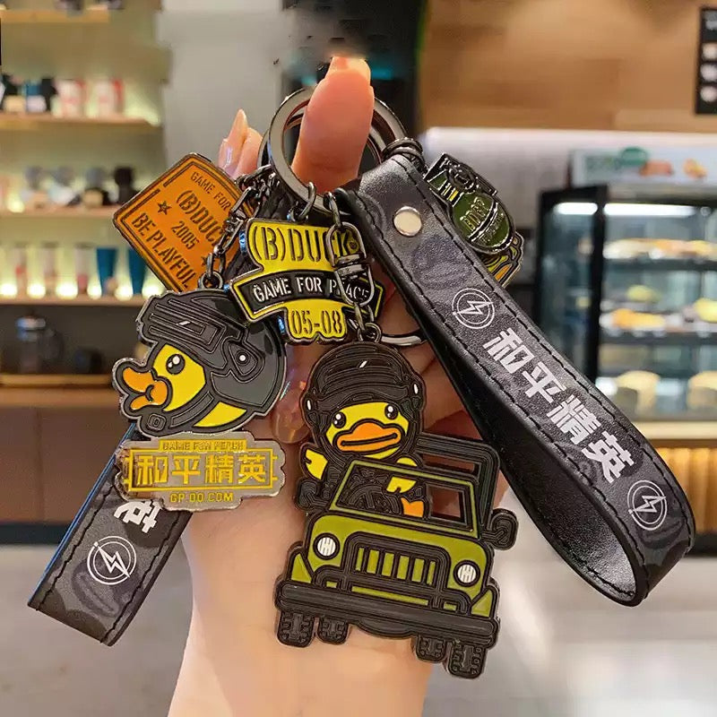 Militaire Duck Sleutelhanger