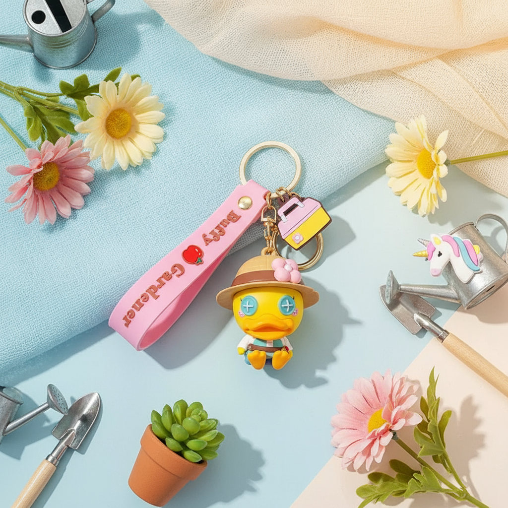 Gärtner B. Duck Schlüsselanhänger