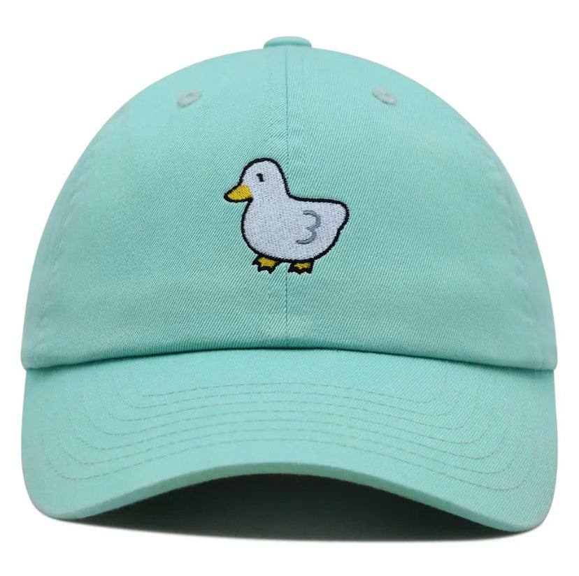 Embroidered duck cap