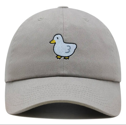 Embroidered duck cap