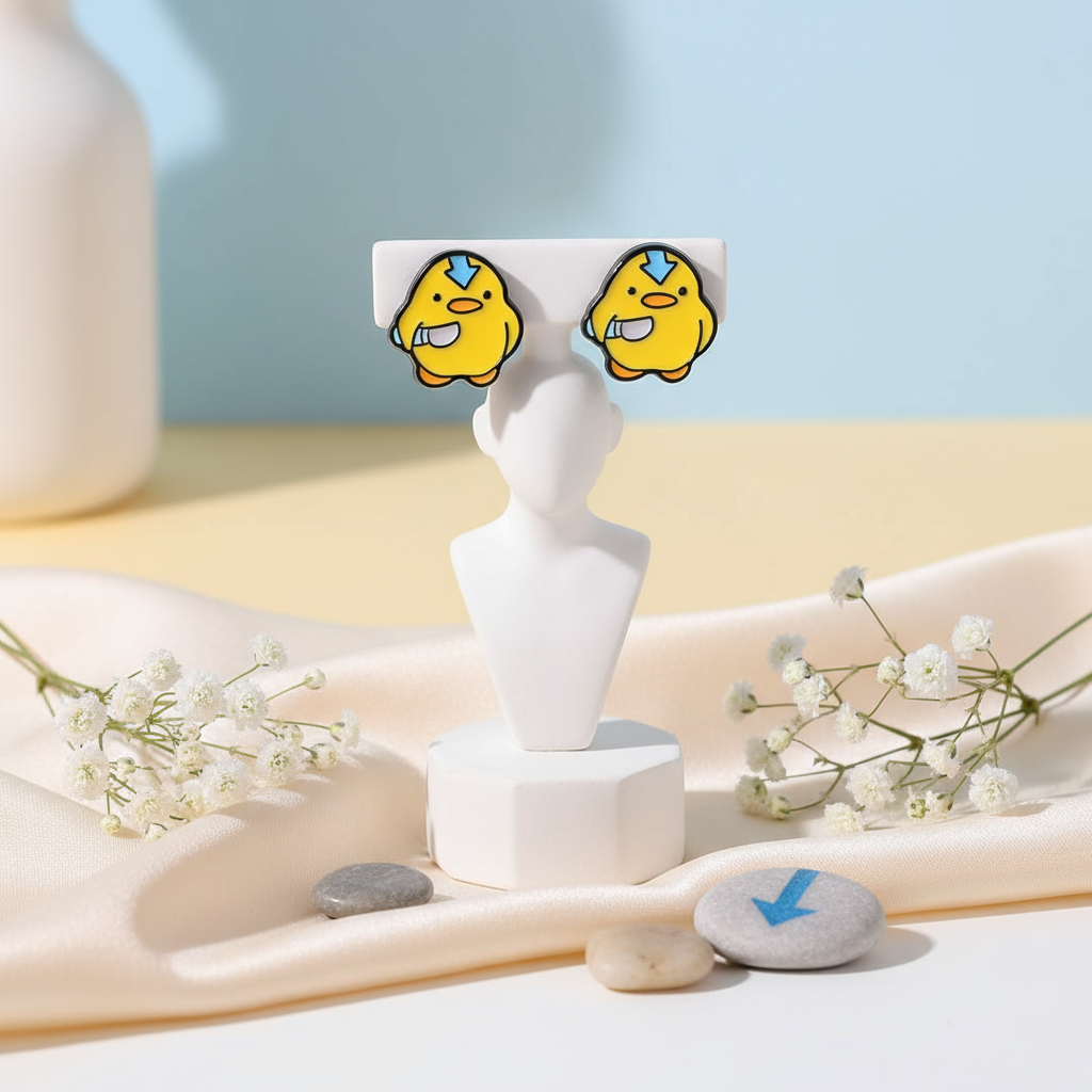 Airbender Duck Earrings