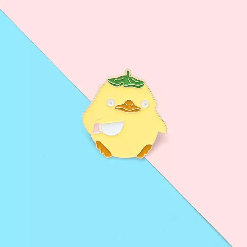 Ginko mes eenden dennen