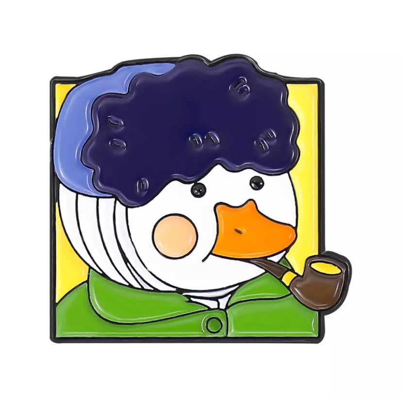 pins-canard-blanc-lhomme-a-la-pipe-cdb