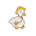 Pin's Canard Blanc Ecolier