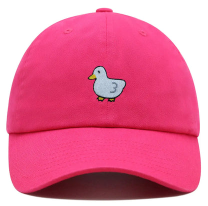 Embroidered duck cap