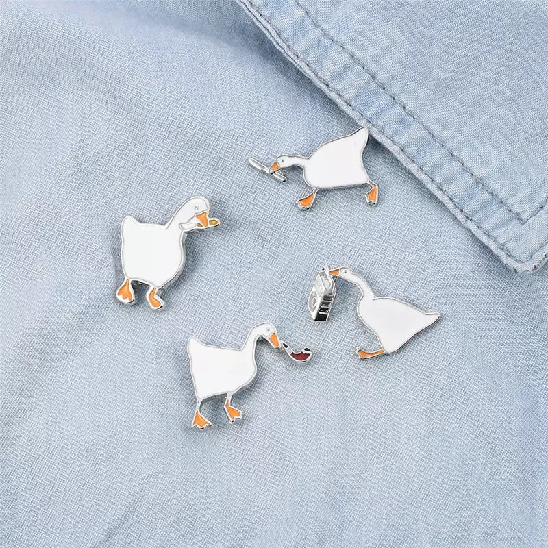 White Duck Pipe Pin