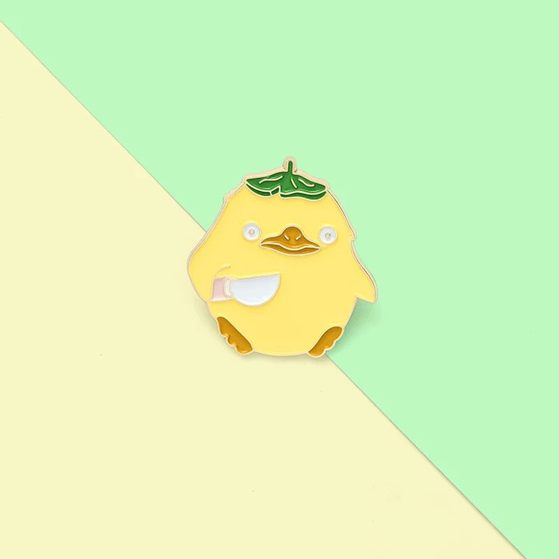 Ginko mes eenden dennen