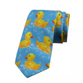 cravate-bleue-canards-de-bain