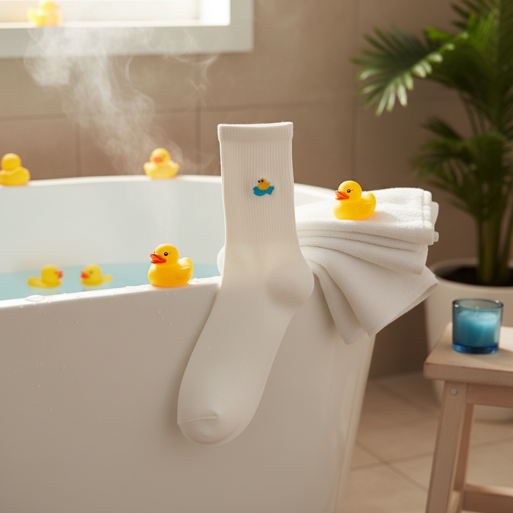 Duck Bath Socks