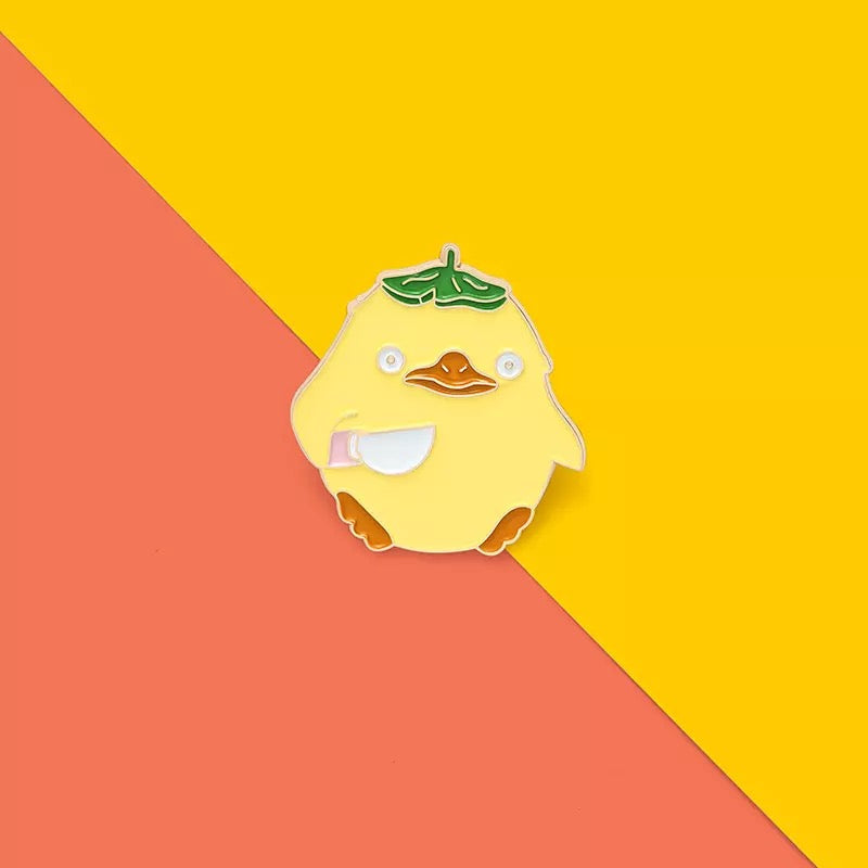 Ginko mes eenden dennen