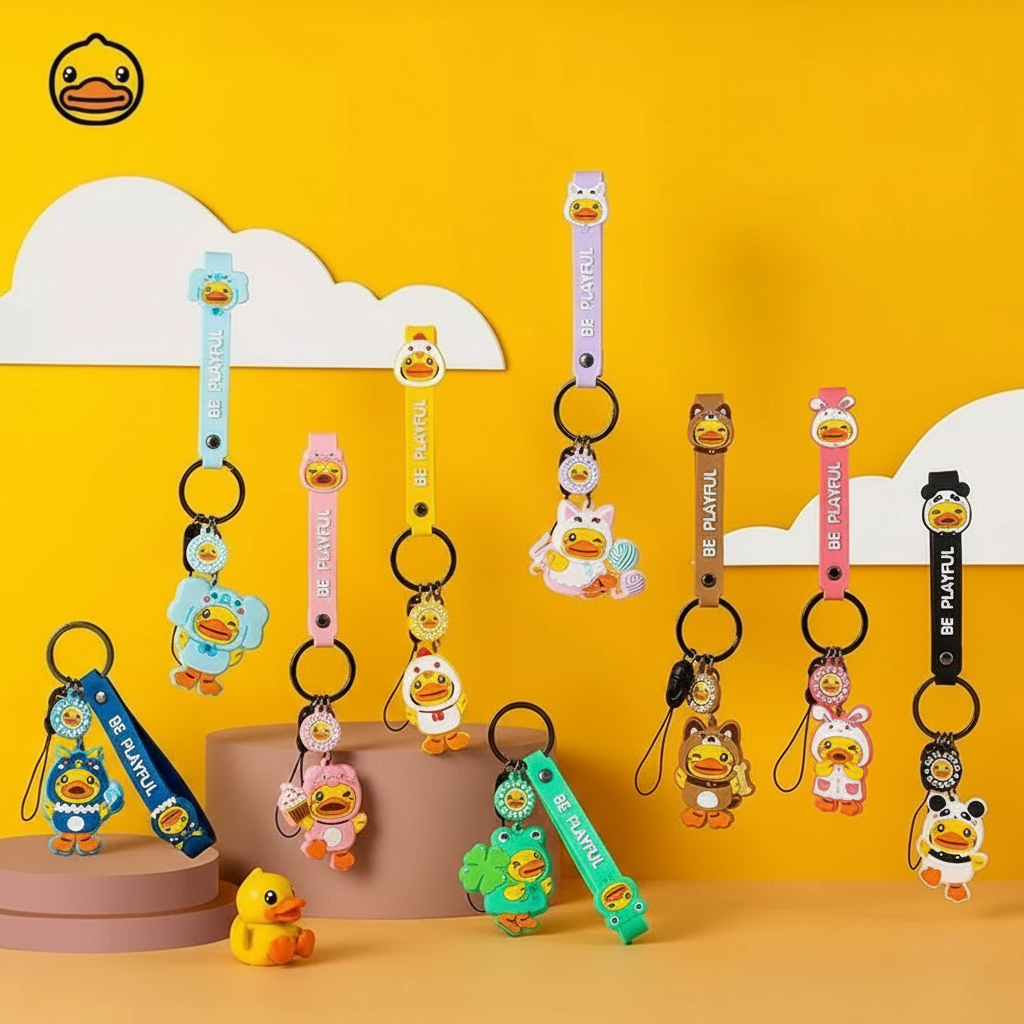 Porte-Clés Canard Panda