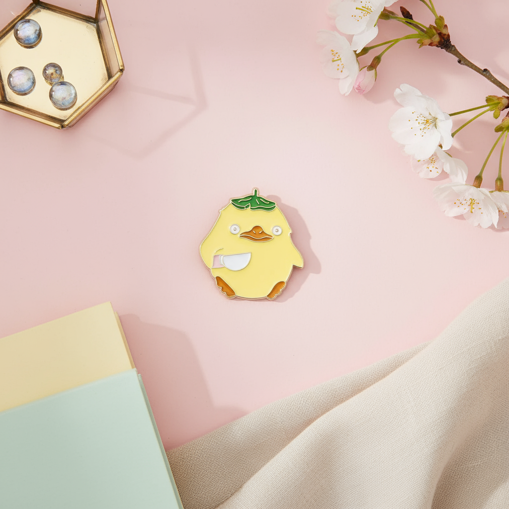 Ginko mes eenden dennen