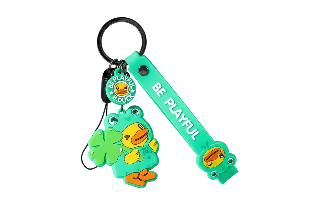 Frosch Ente Schlüsselanhänger