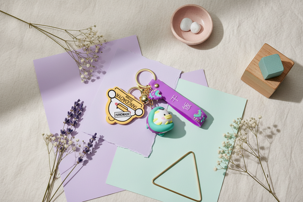 Duck Keychain Carnivore Plant