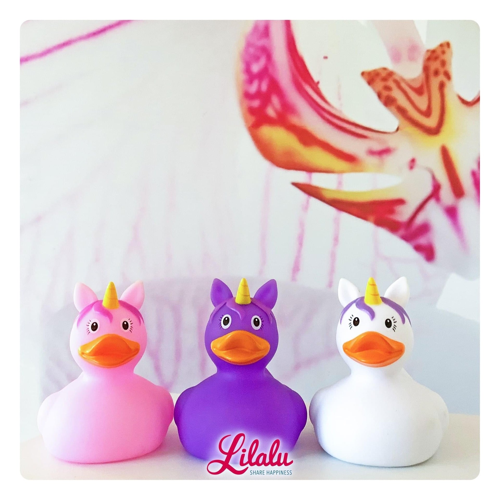 Purple Licorne Duck