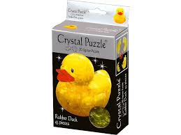 3D-Kristallenten-Puzzle