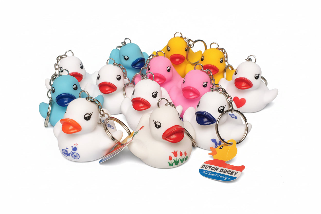 Schlüsselanhänger mit Badeente