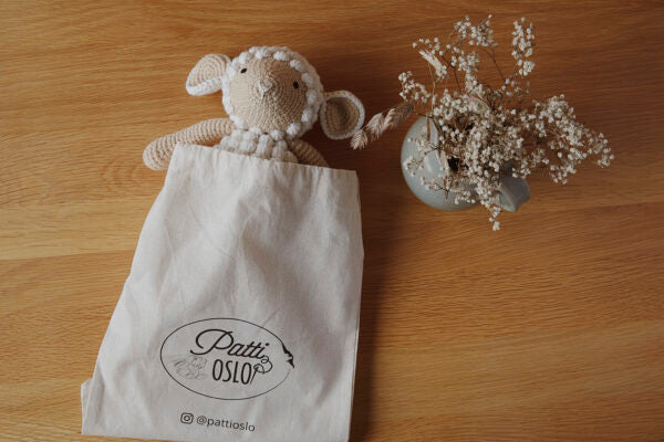 Stofftier Schaf Beige