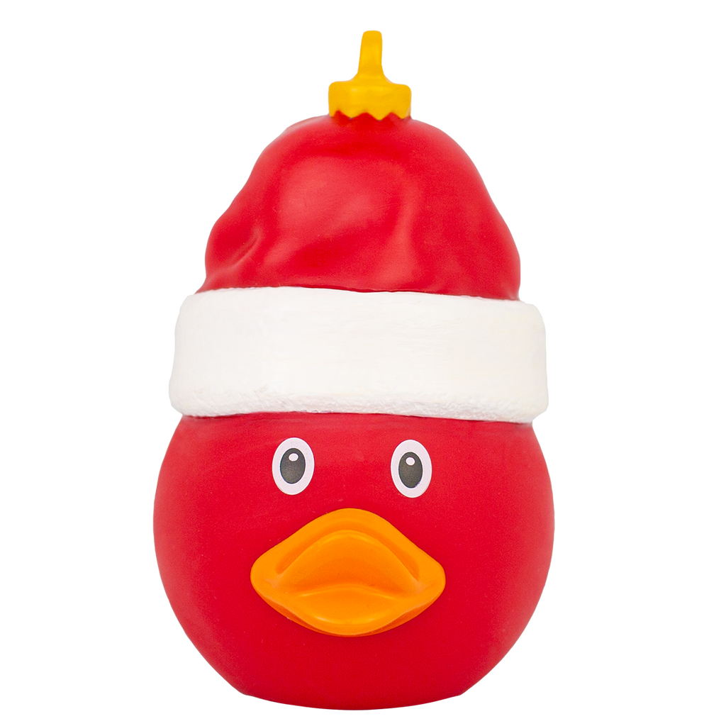 canard-boule-de-noel-avec-bonnet
