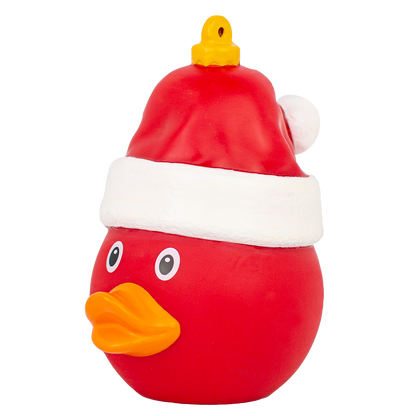 Canard Boule de Noël avec Bonnet