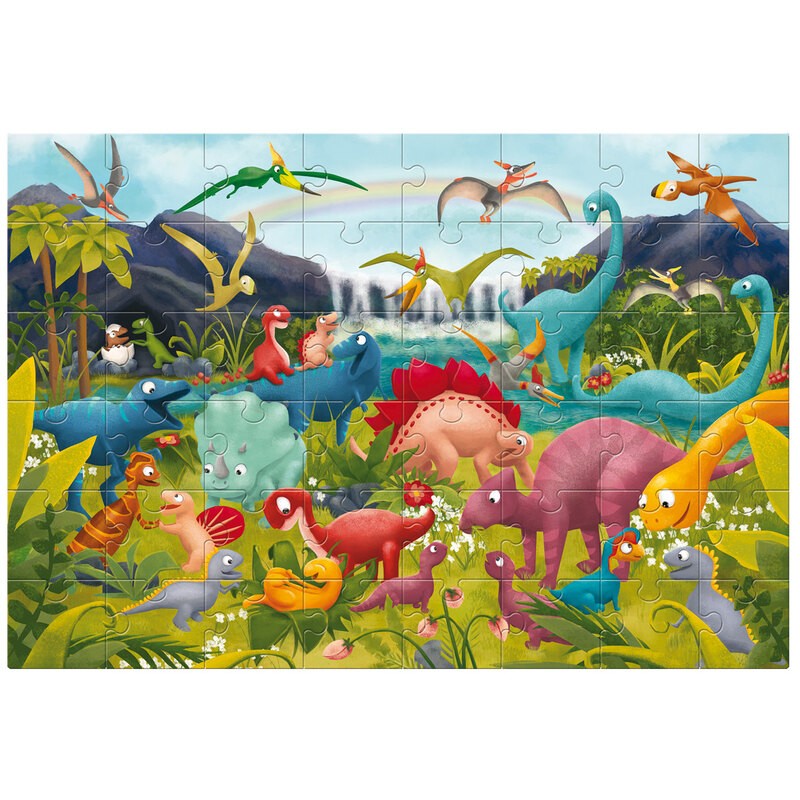 Riesenpuzzle – Die Dinosaurier