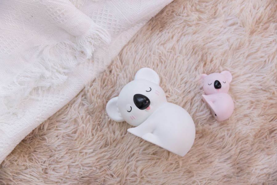 Mini Veilleuse Koala Rose