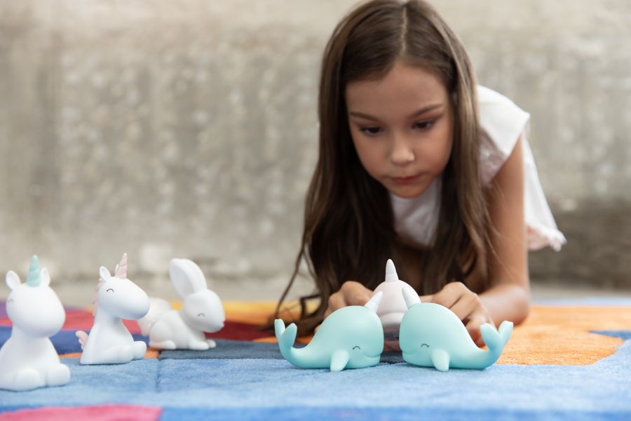 Mini Dinosaurier-Nachtlicht, grün