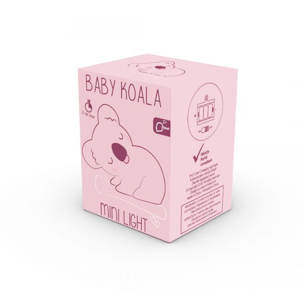Mini Veilleuse Koala Rose