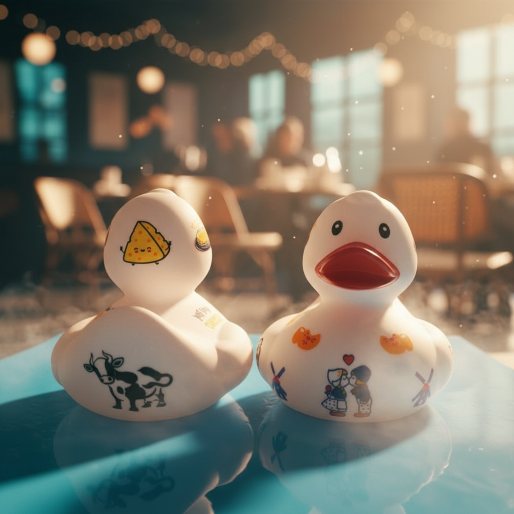 Holland Duck - Küssendes Paar