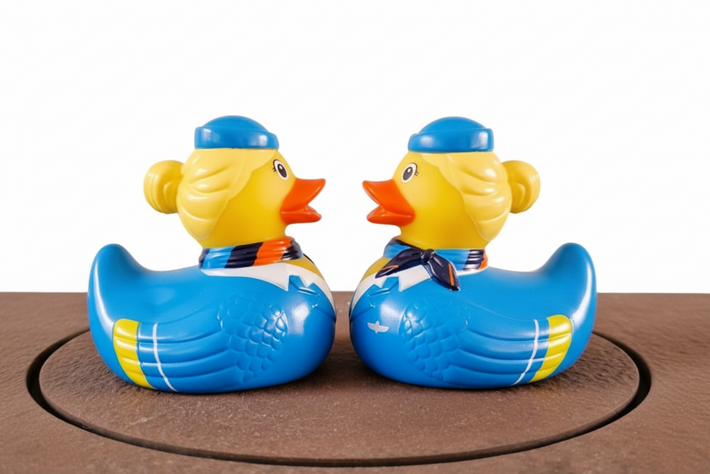 Canard Hôtesse de l'air Blonde