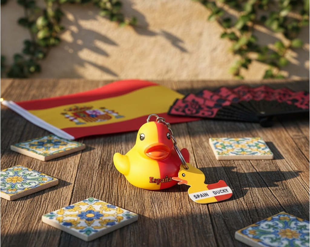 Enten-Schlüsselanhänger Spanien
