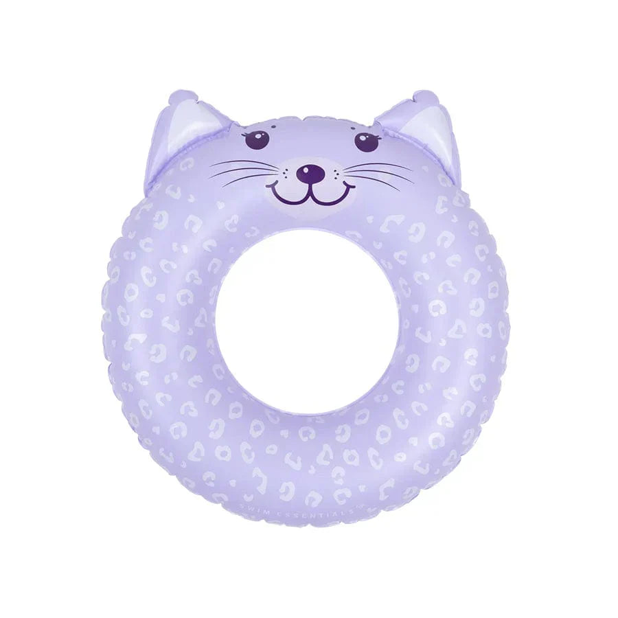 Bouée de Bain Léopard Lilas