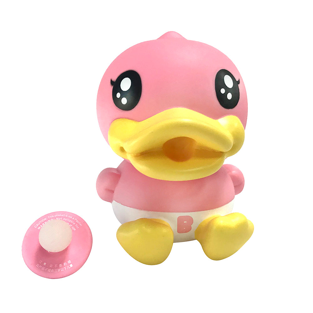 Pink Baby Duck Piggy Bank